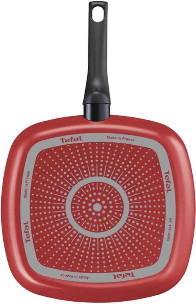Tefal Easy Clean Grillpan 26cm - Rood - B5724053