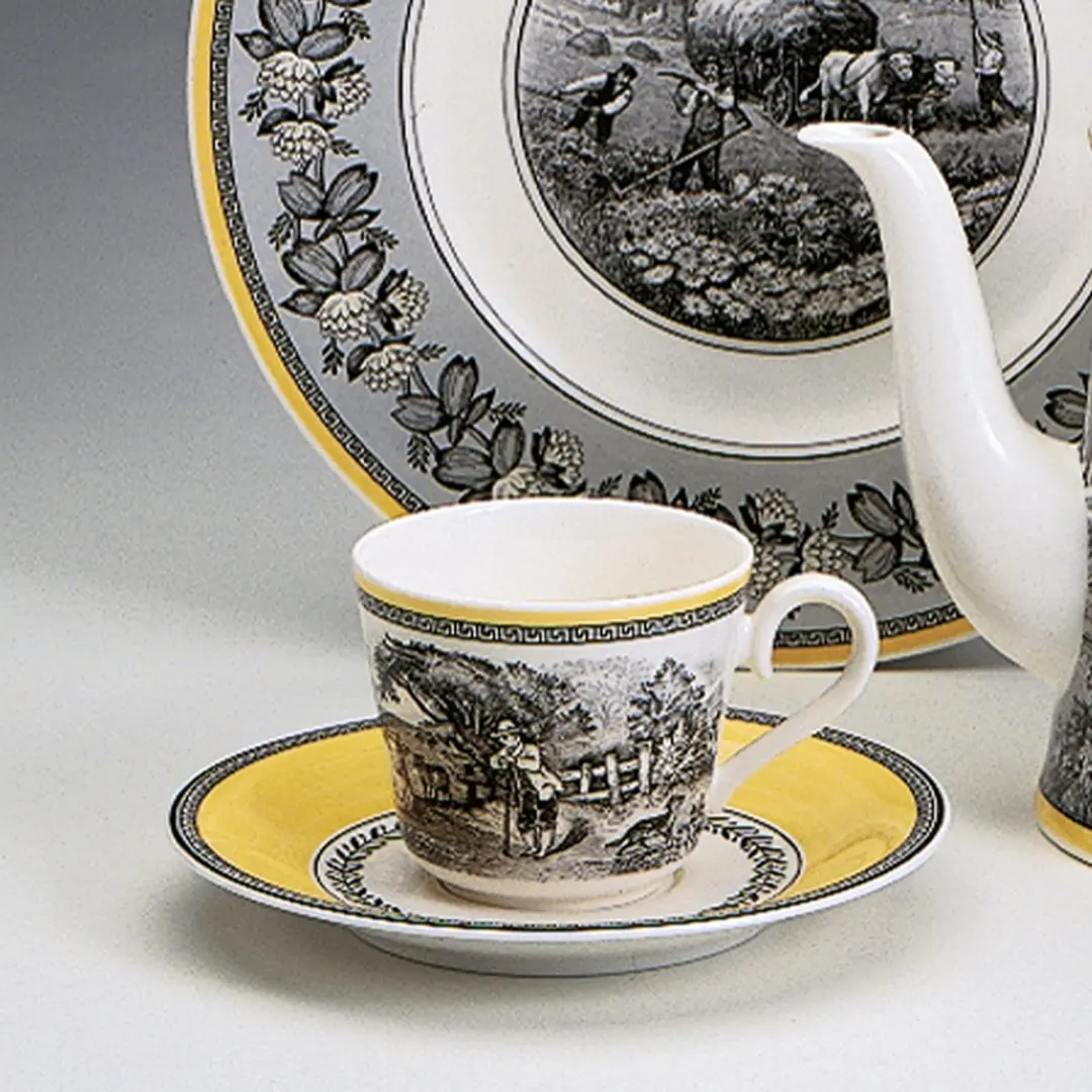 Villeroy & Boch Audun Ferme Espressoset 80ml - 14cm - Gekleurd