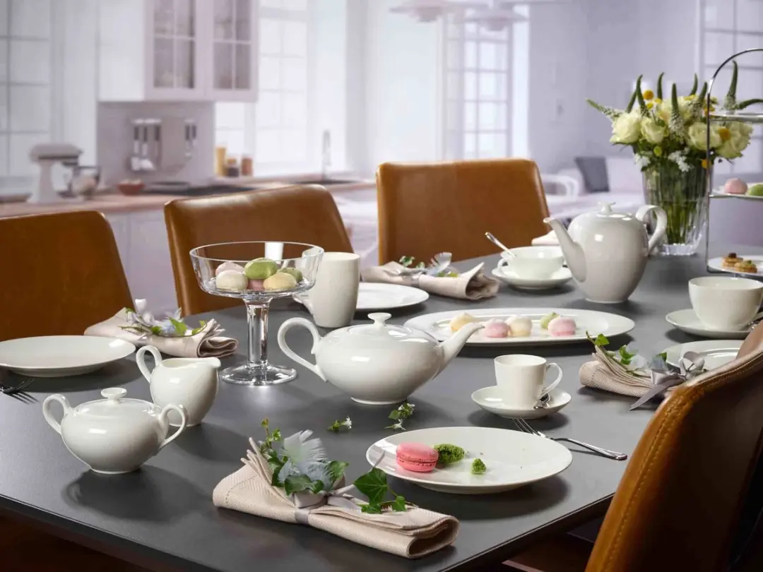Villeroy & Boch Anmut Mokka-/Espressotassen 60ml - Wit - 6 Stuks