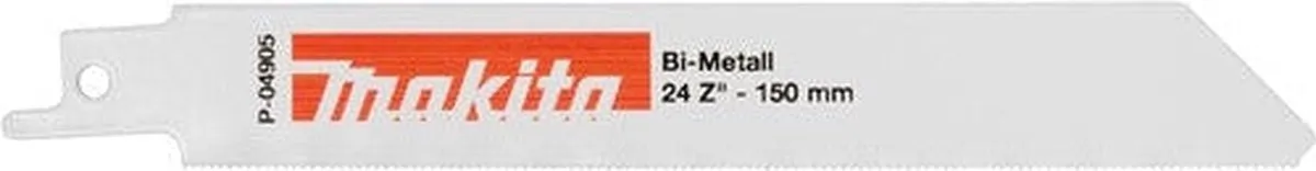 Makita Reciprozaagblad P-04905 - Metaal