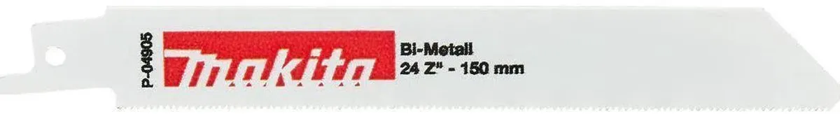 Makita Reciprozaagblad P-04905 - Metaal