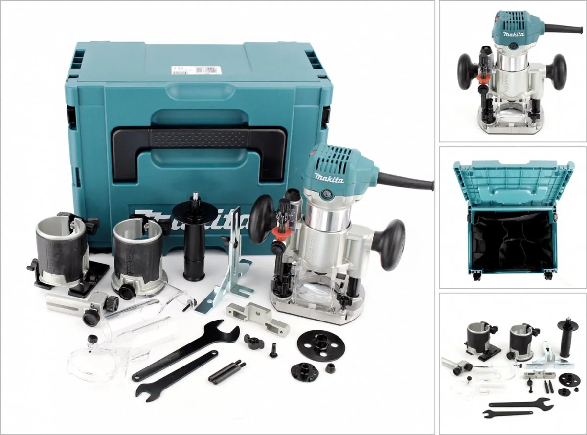 Makita RT0700CX2J Freesmachine - 710W - Multicolor