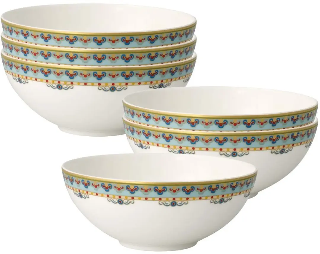 Villeroy & Boch Samarkand Dessertschalen Aquamarin Ø13cm