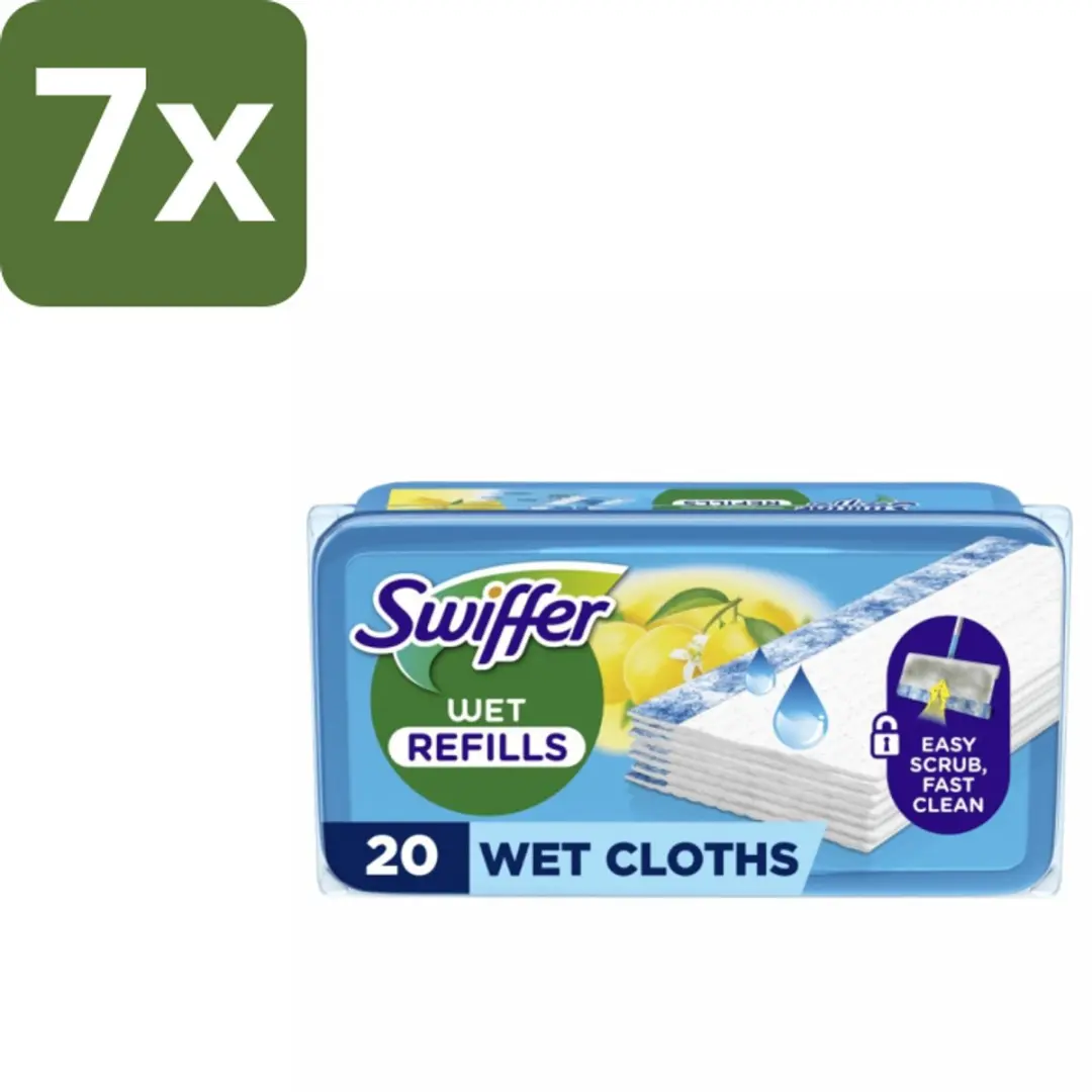 Swiffer PG671903 Vloerdoekjes Citrus Fresh