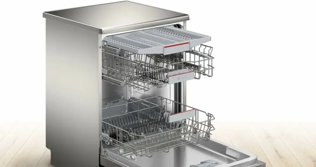 Bosch Serie 4 SMS4EVI08E Vrijstaande Vaatwasser 60cm - 14 Couverts - RVS