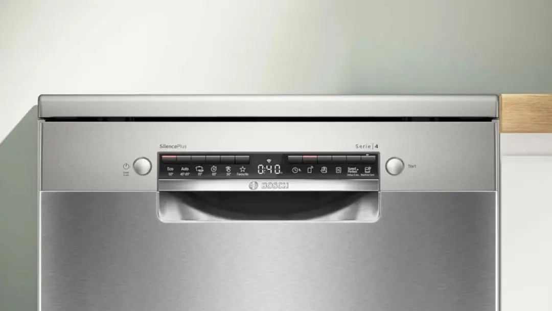 Bosch Serie 4 SMS4EVI08E Vrijstaande Vaatwasser 60cm - 14 Couverts - RVS