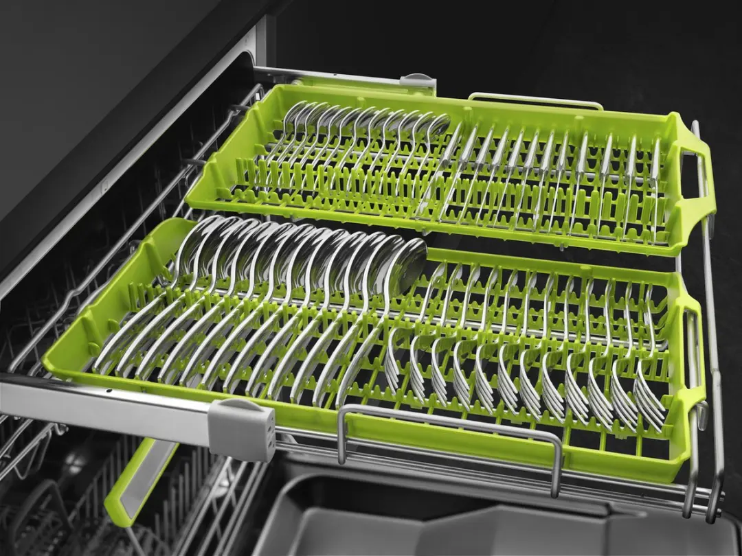 Smeg ST353BQL Inbouw Vaatwasser 14 Couverts - Zwart