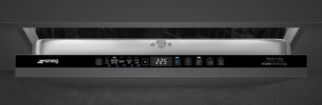 Smeg ST353BQL Inbouw Vaatwasser 14 Couverts - Zwart