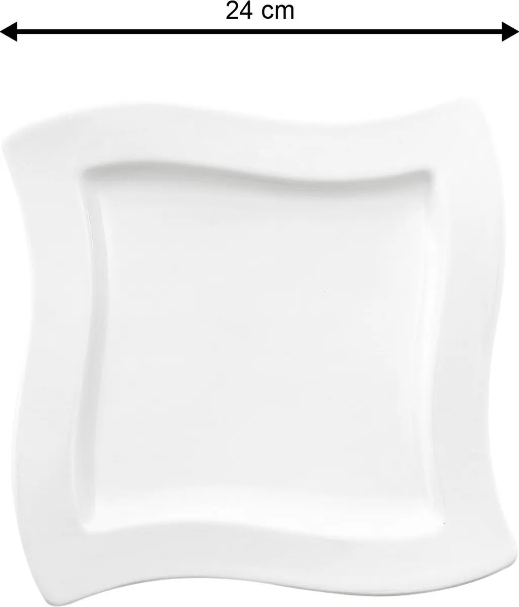 Villeroy & Boch NewWave Frühstücksteller - 24cm - 4 Stuks