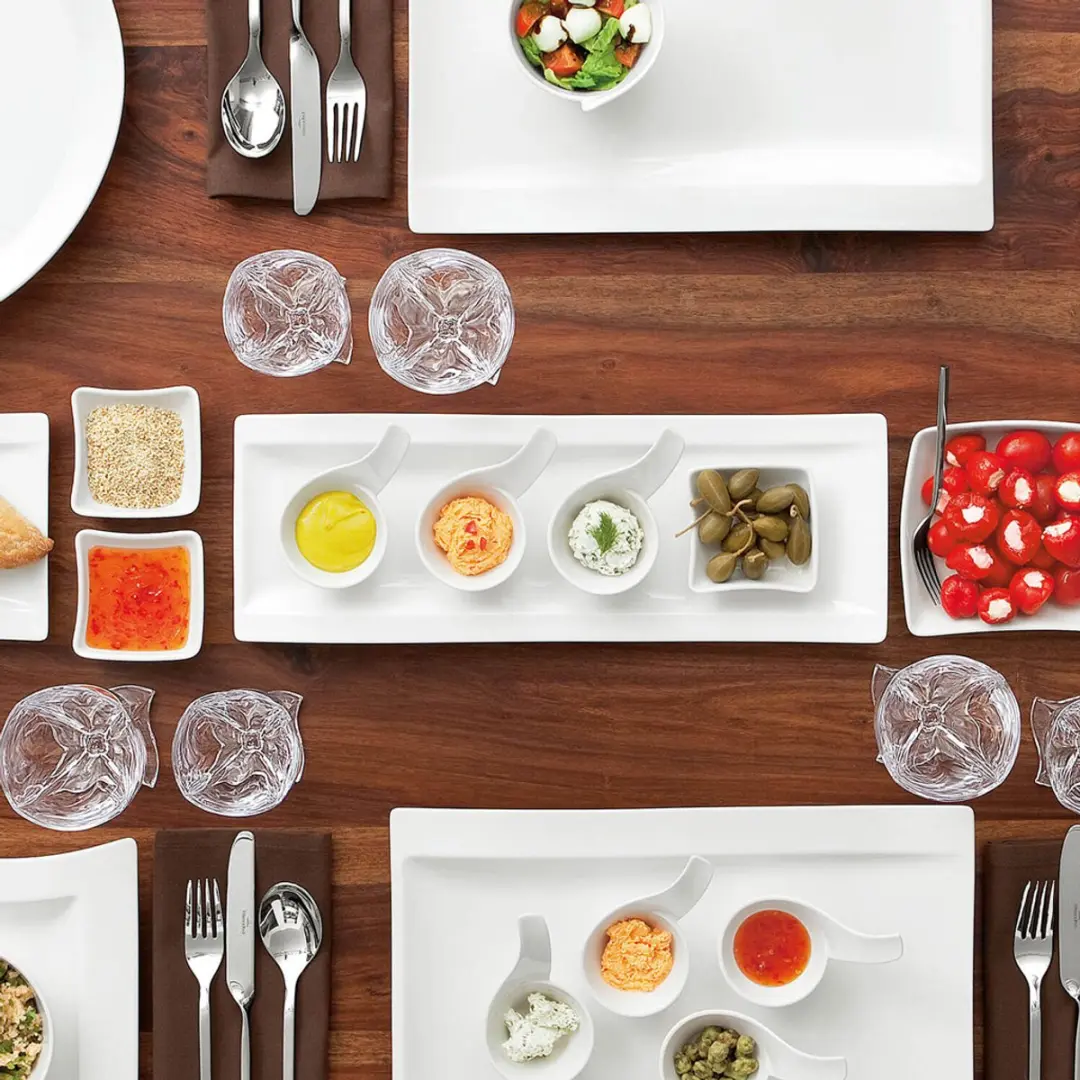 Villeroy & Boch NewWave Dipschälchen Set - 4 Stuks