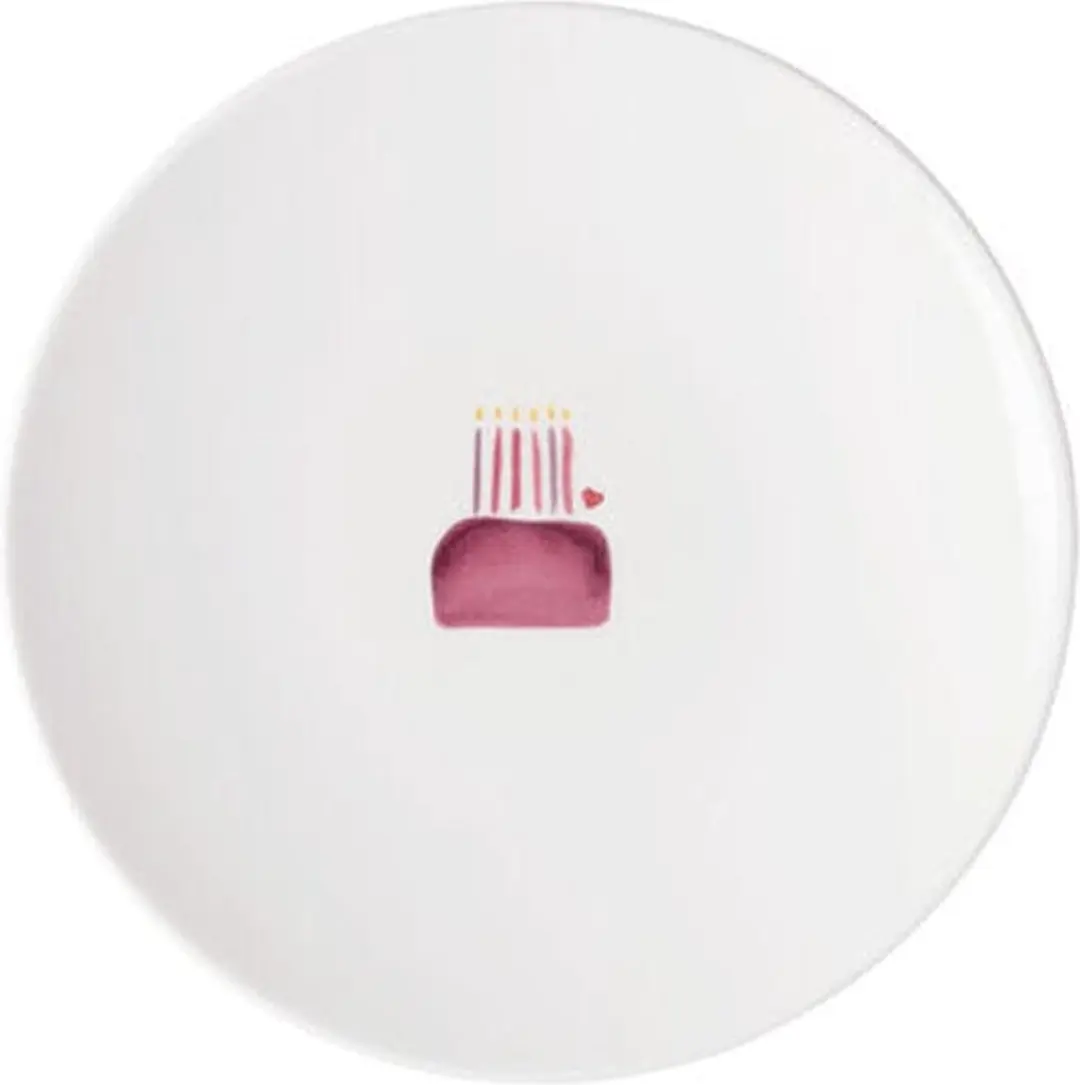 Villeroy & Boch With Love Happy Birthday Ontbijtborden - 6 Stuks