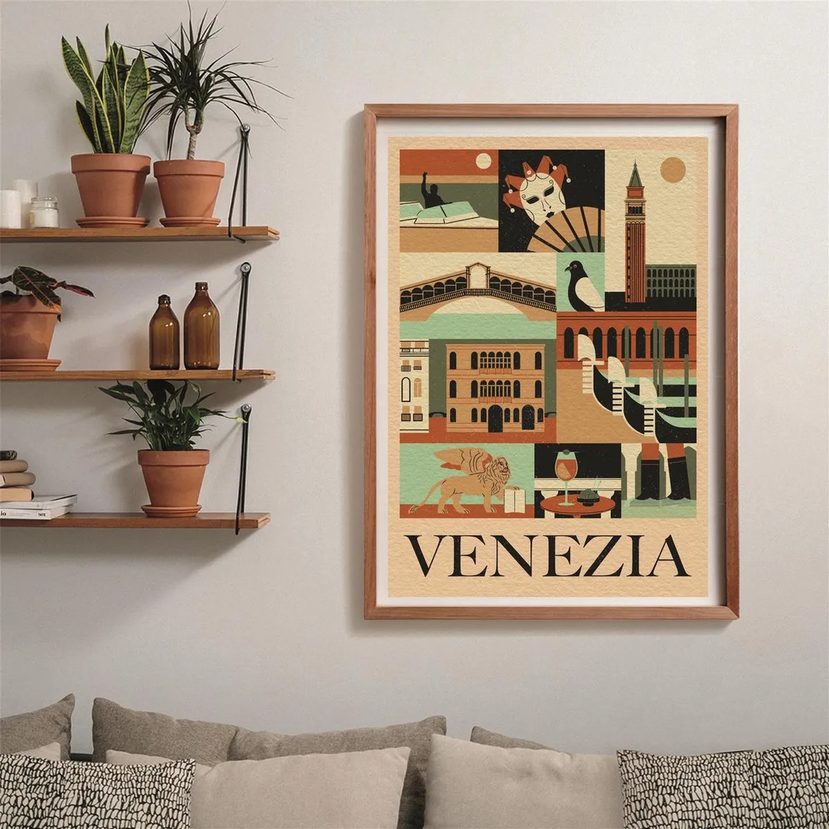 Clementoni Puzzel Style in de Stad Venezia 1000 Stuks - Multikleur - afbeelding 6 van 6
