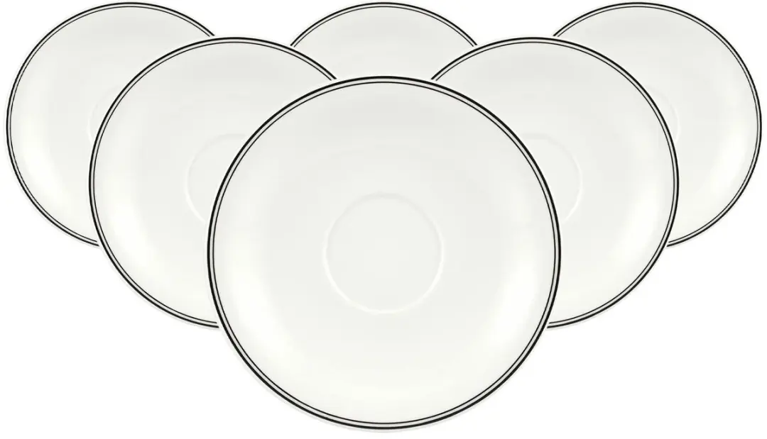 Villeroy & Boch Charme & Breakfast Design Café au lait Untertassen