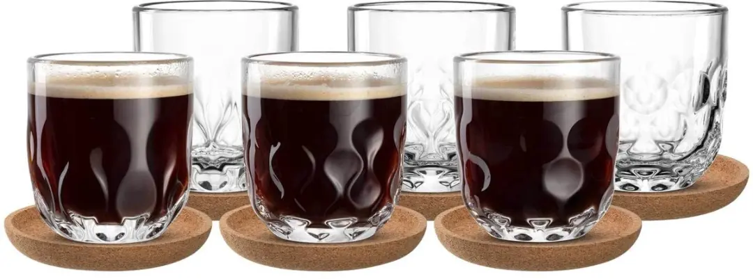 Leonardo Gocce Koffieglazen Set 220ml