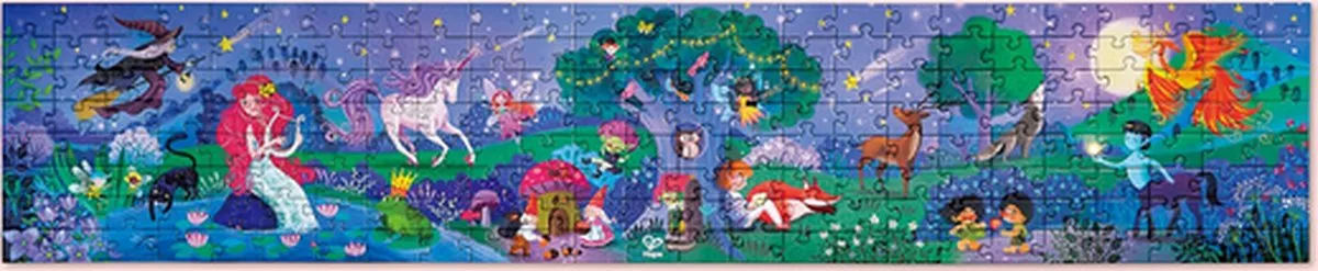 Hape Magisch Bos Puzzel 210 Stuks - Veelkleurig