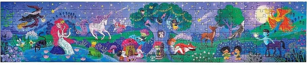 Hape Magisch Bos Puzzel 210 Stuks - Veelkleurig