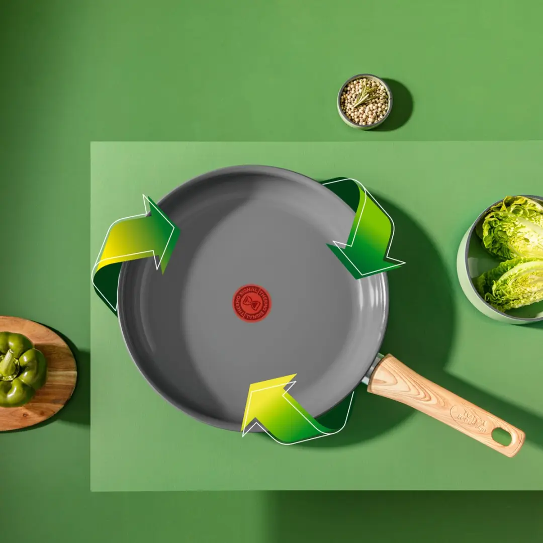 Tefal Renew Keramische Koekenpan 20cm C4290223 - Grijs