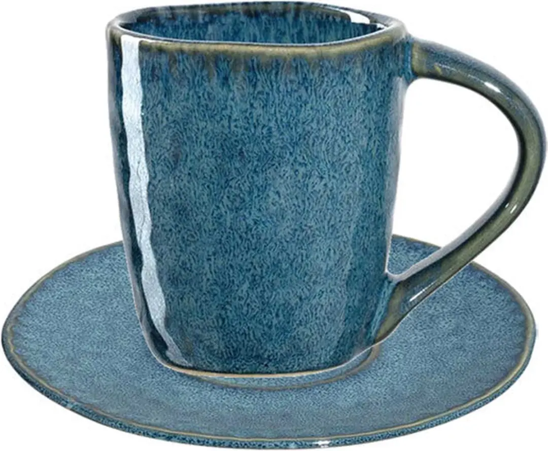 Leonardo Espressotassen Matera Set - 8 Stuks - Blauw