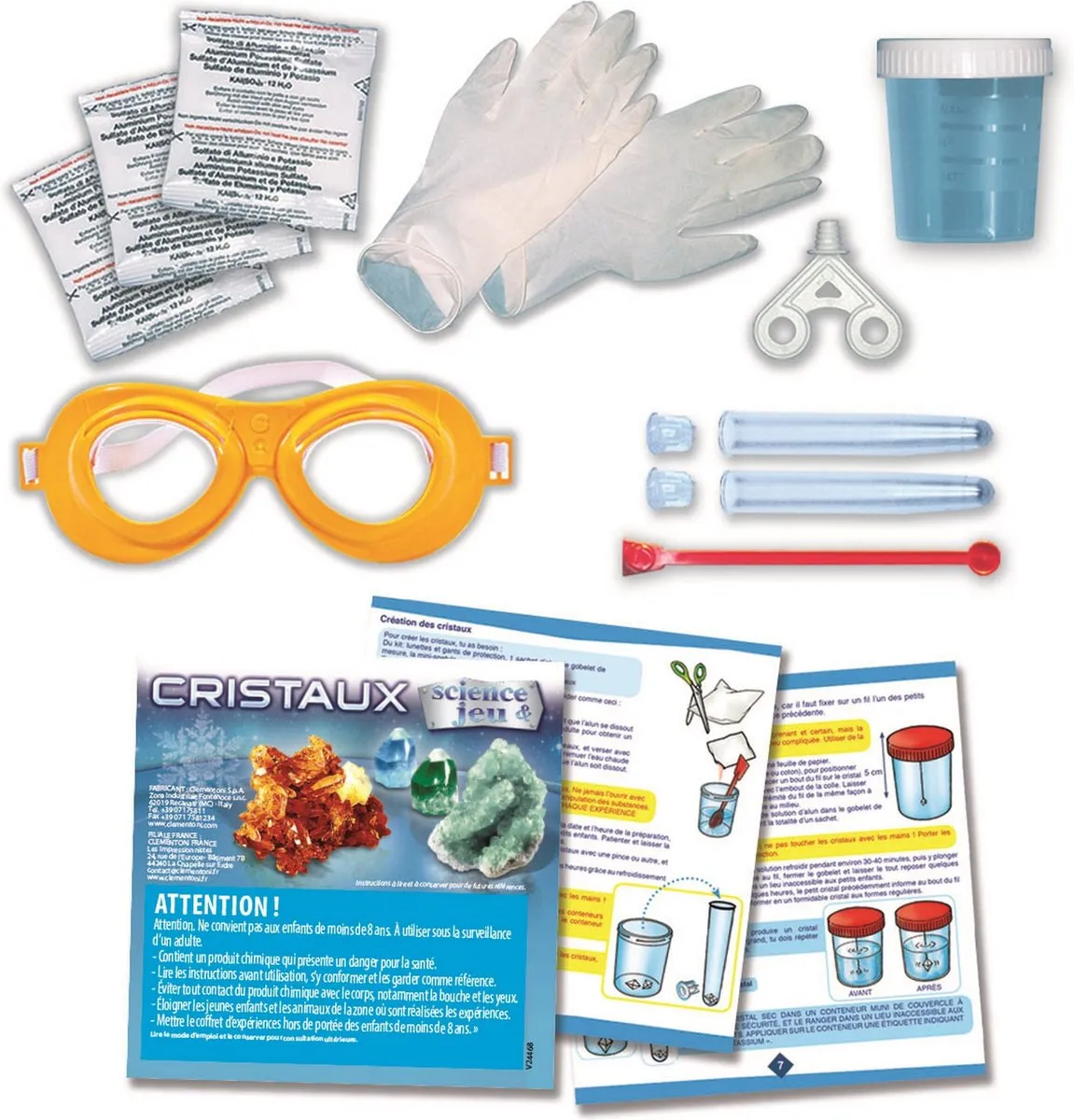 Clementoni Prime Scoperte Kristallen Mini Set