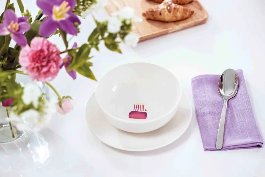 Villeroy & Boch Müslischaal Happy Birthday With Love - ø16,9cm