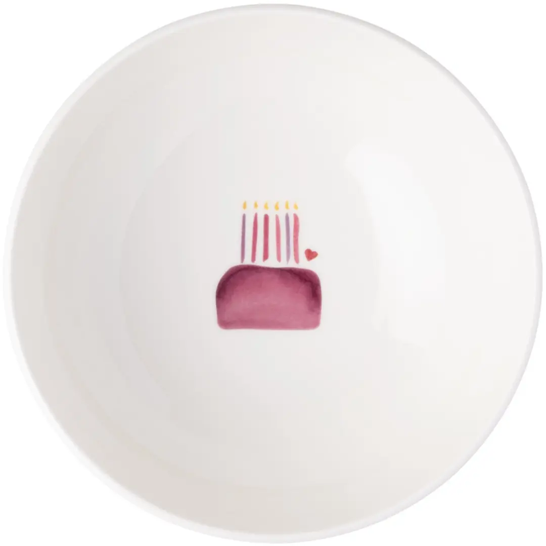Villeroy & Boch Müslischaal Happy Birthday With Love - ø16,9cm