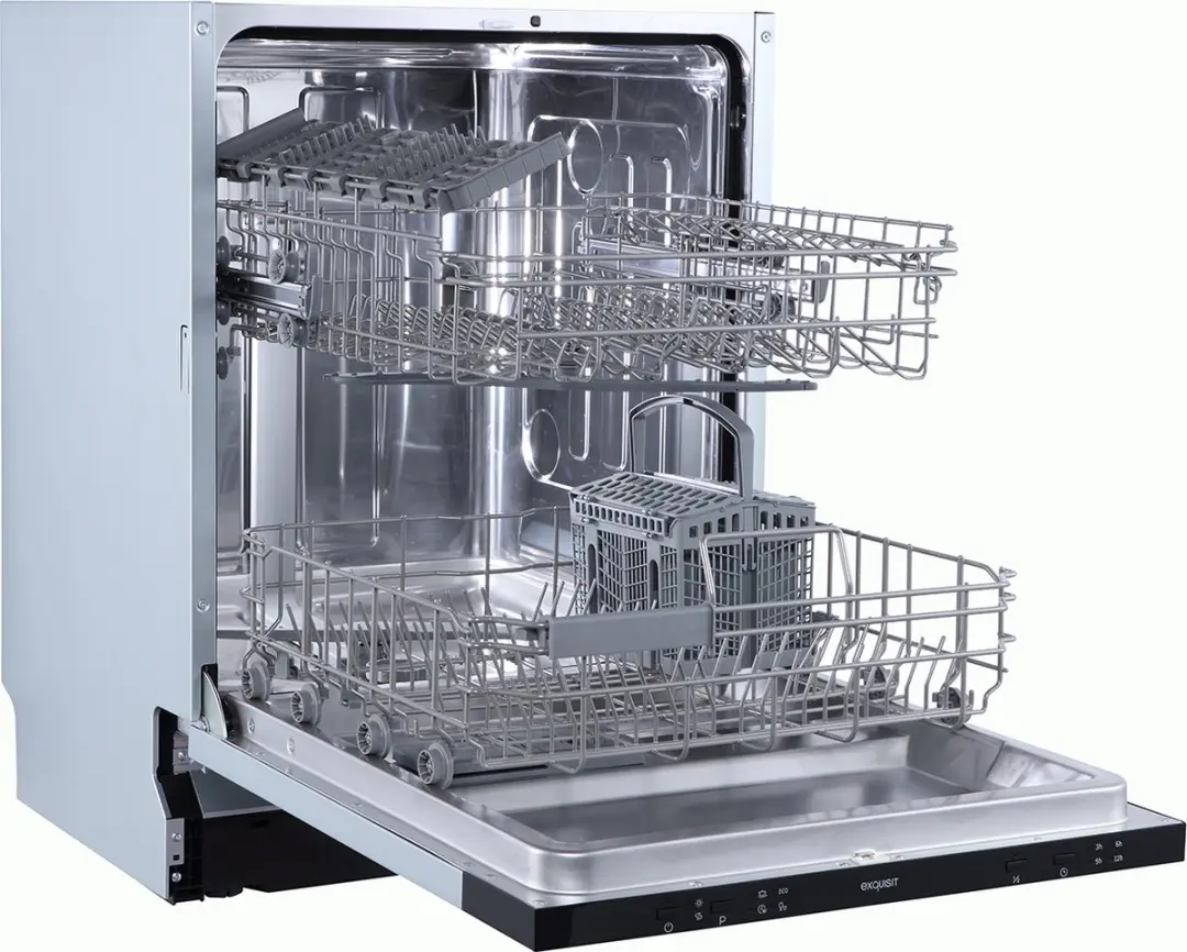 Exquisit EGSP2214-E-030D Inbouw Vaatwasser 14 Couverts - Zilver