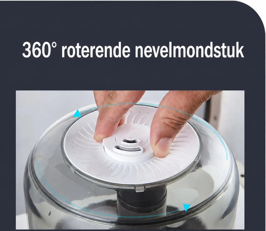 ECTEATOY Luchtbevochtiger 5L Topfill - 30m² - Groente