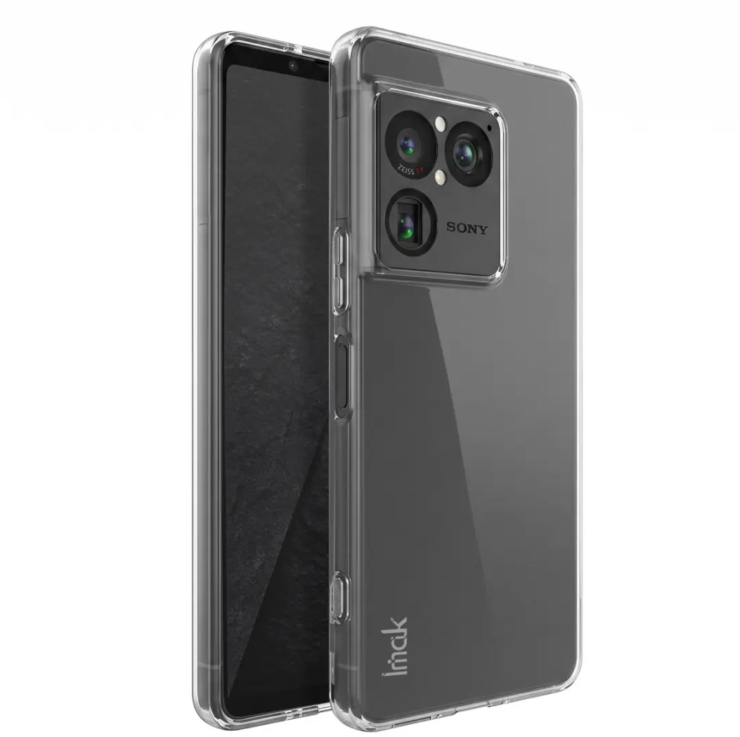 Imak Hoesje Sony Xperia 1 VIII 1.5mm Siliconen - Transparant