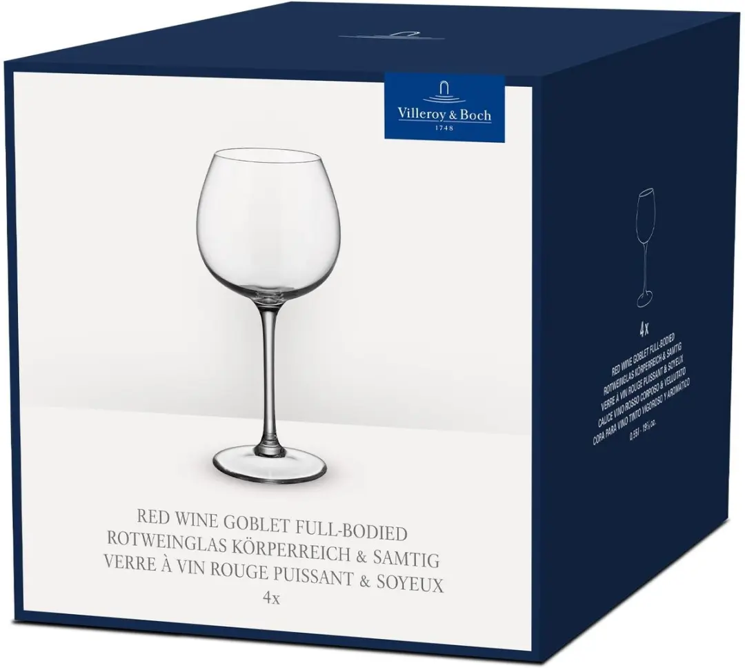 Villeroy & Boch Purismo Wine 200ml - Set van 4