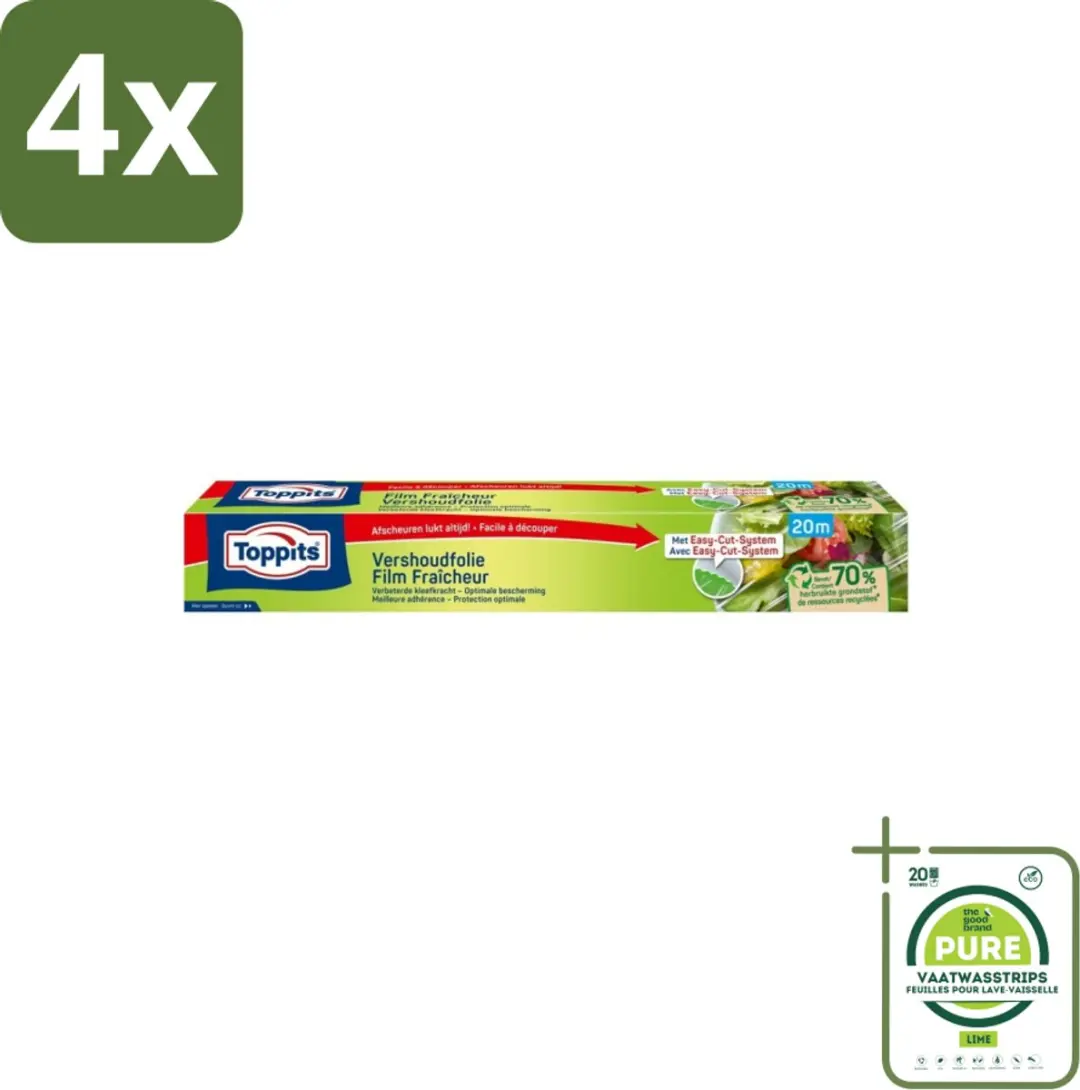 Toppits Vershoudfolie 32,5cm x 20m