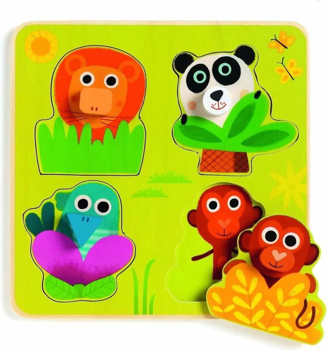 Djeco Kiekeboe in de Jungle Puzzel