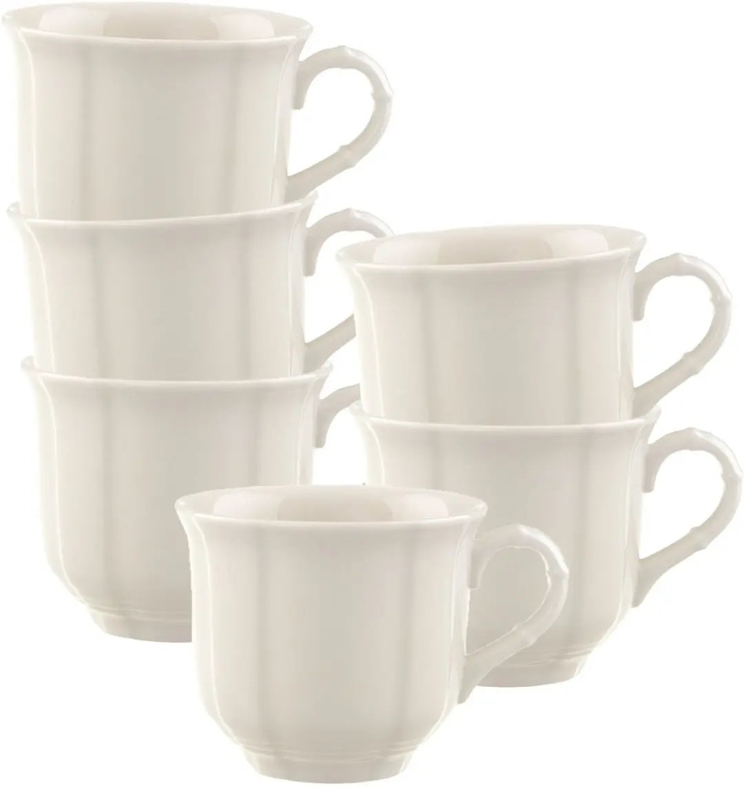 Kaffeetassen Manoir 120 ml Set van 6
