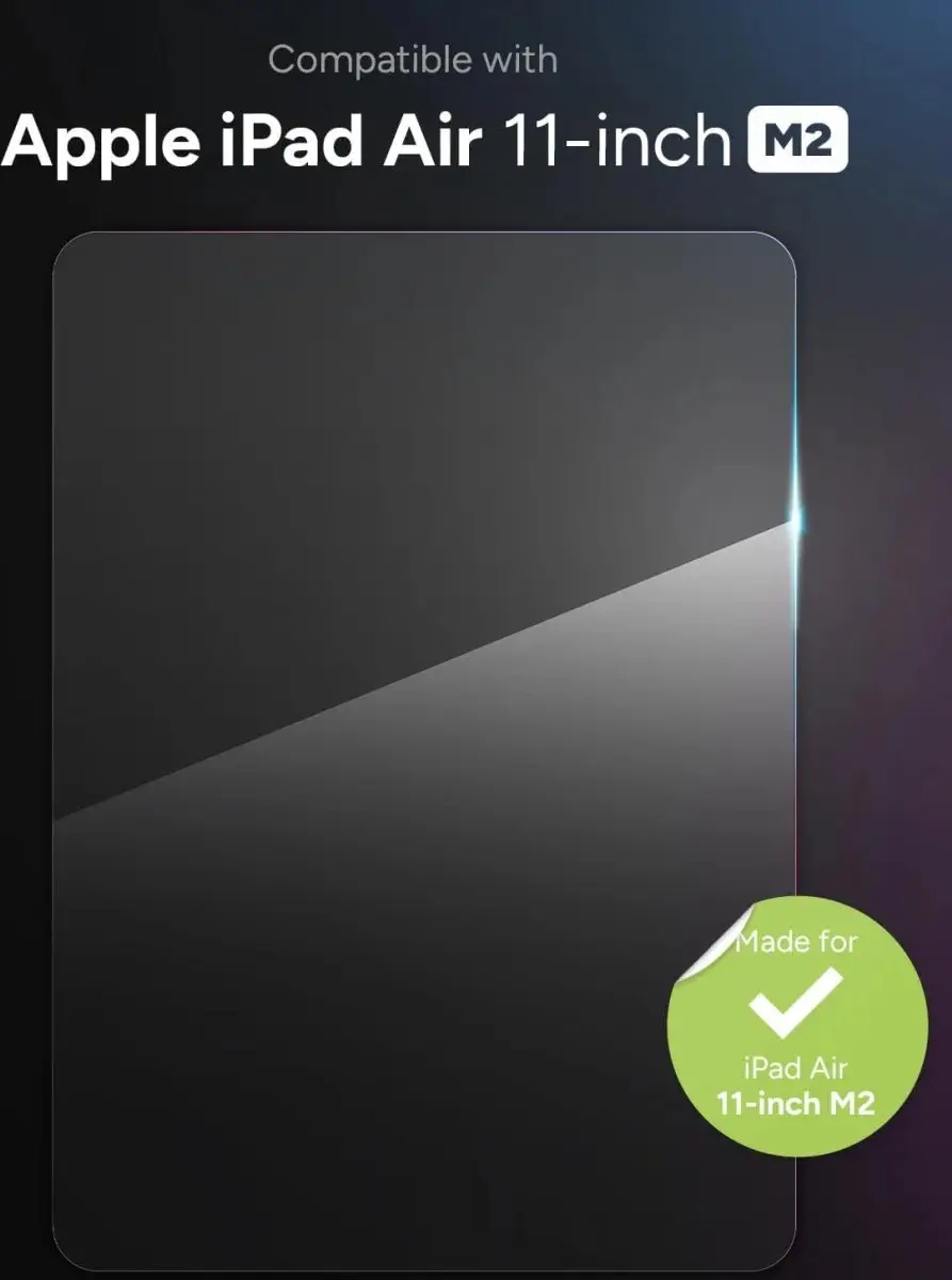 ZAGG InvisibleShield Glass Elite iPad Air 11 (2024) Schermbeschermer - afbeelding 6 van 6