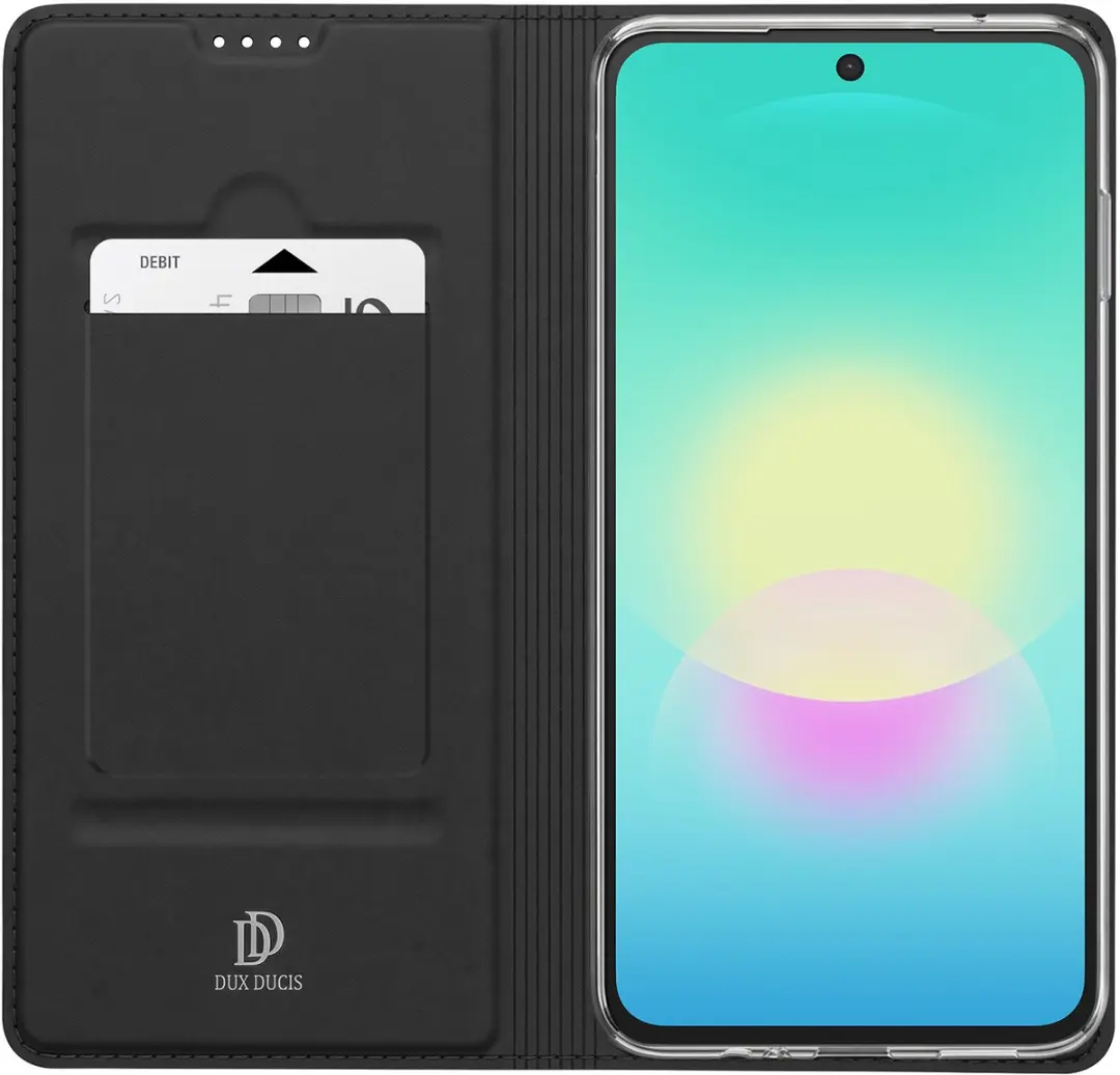 Dux Ducis Galaxy A27 Hoesje Zwart - FOLIO-DUX-BK-GA27