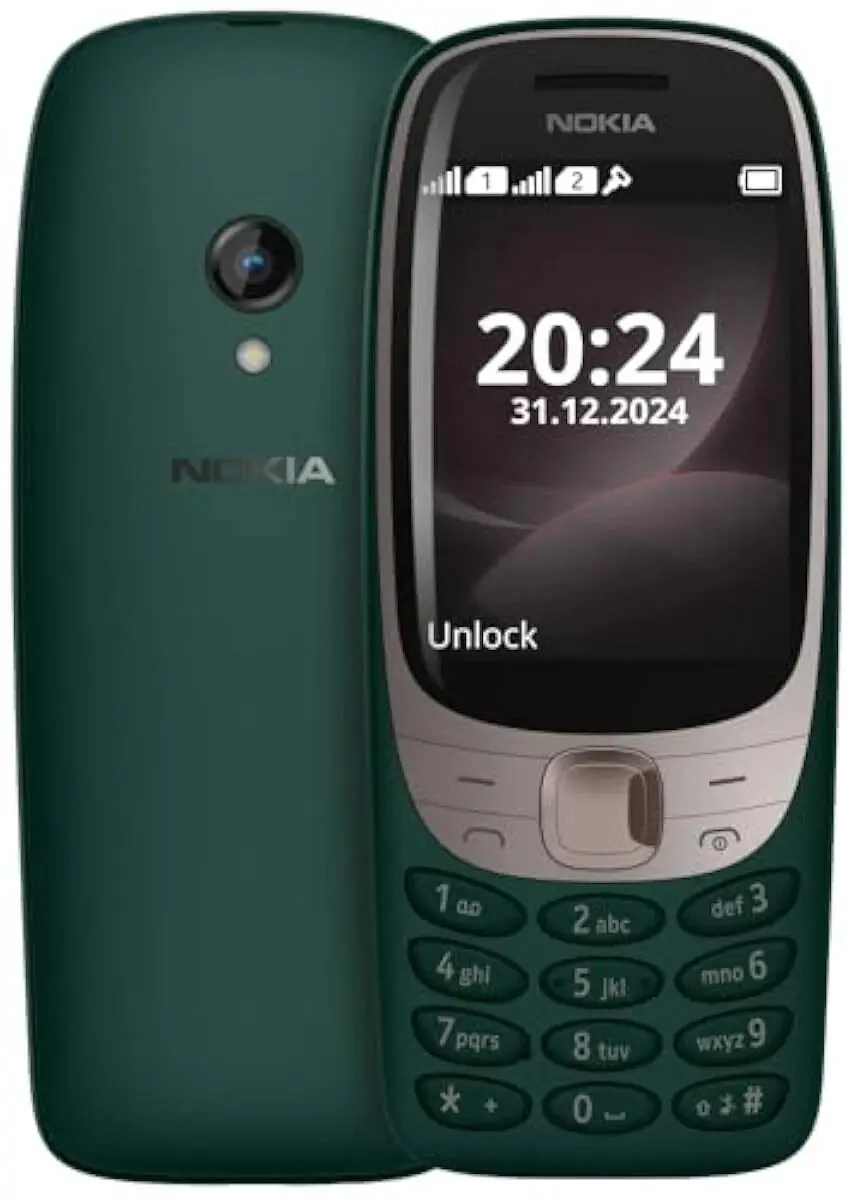 Nokia 6310 4G TA-1400 Mobiel - Groen - Dual SIM - 2,8" - 30GB