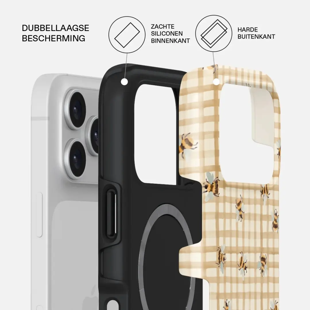 Burga Tough Backcover iPhone 17 Pro Max - Geel - MagSafe