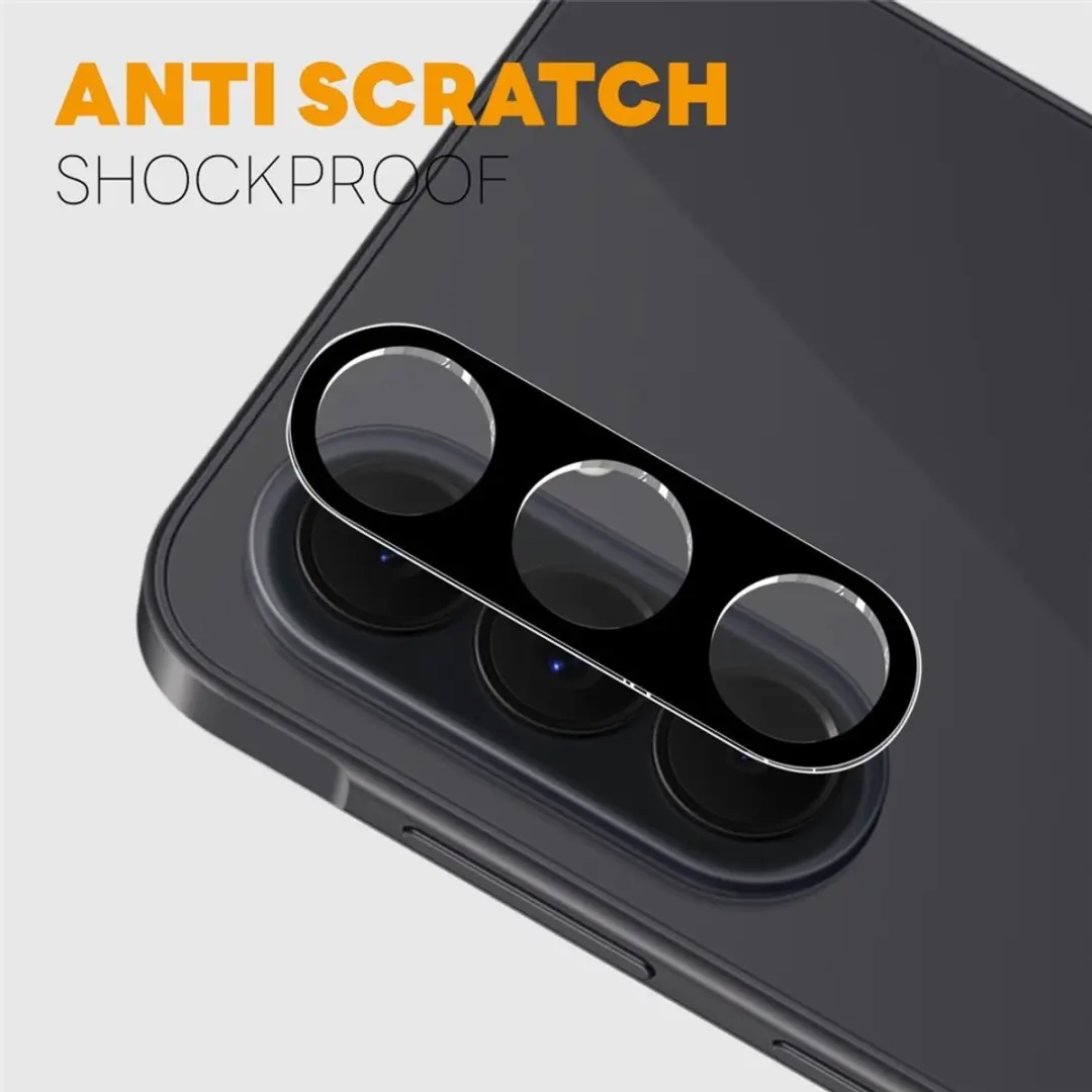 NORTHJO 9H Tempered Glass Camera Lens Protector - 2 Stuks - Zwart