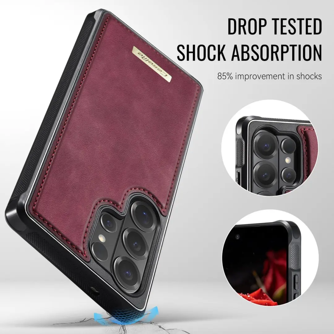 CaseMe C69 MagSafe Hoesje - Rood - Samsung Galaxy S26 Ultra