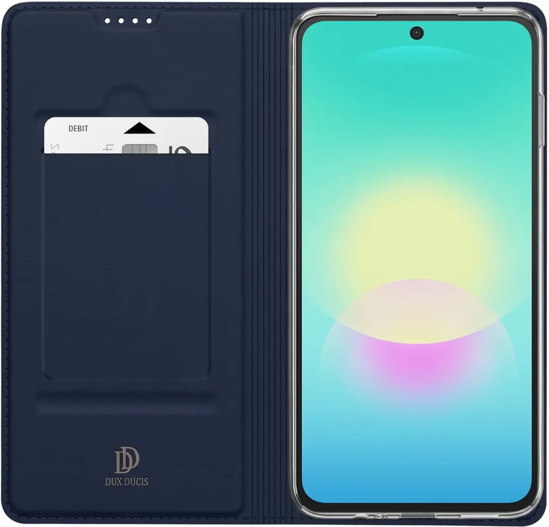 Dux Ducis Galaxy A27 Hoesje Nachtblauw - FOLIO-DUX-NT-GA27