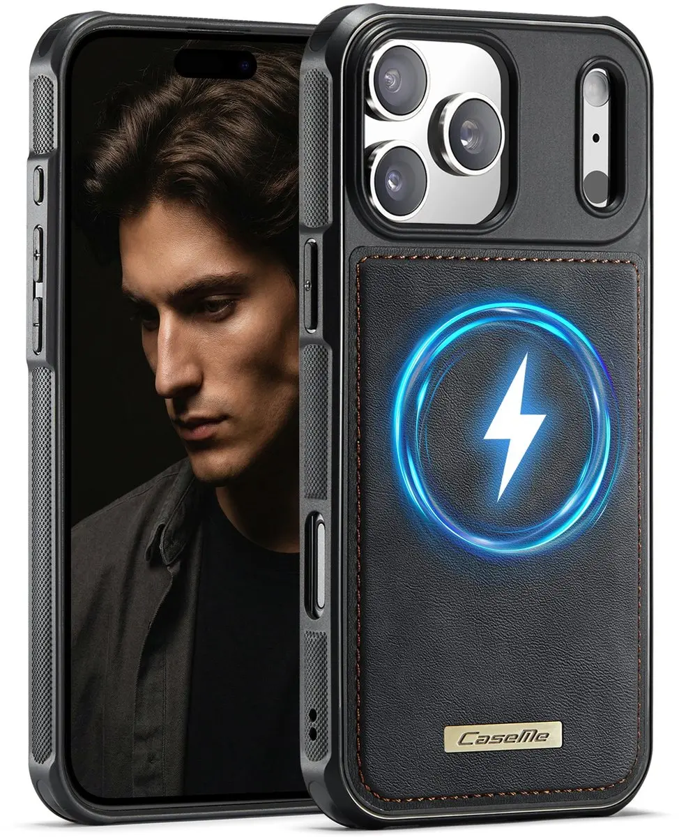CaseMe C69 Leather Back Cover iPhone 17 Pro Max