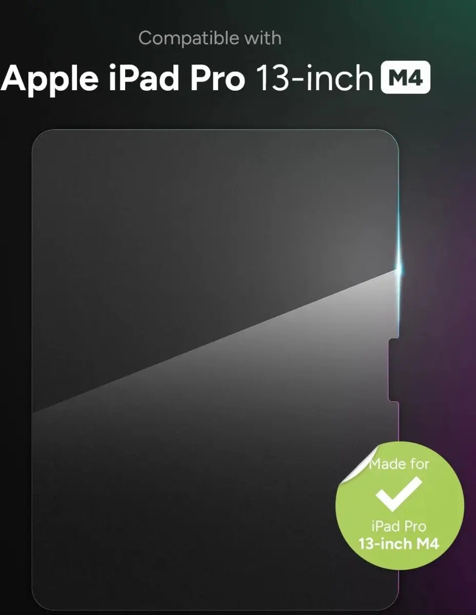 ZAGG InvisibleShield Fusion Canvas iPad Pro 13 (2024) - Screen Protector - Transparent