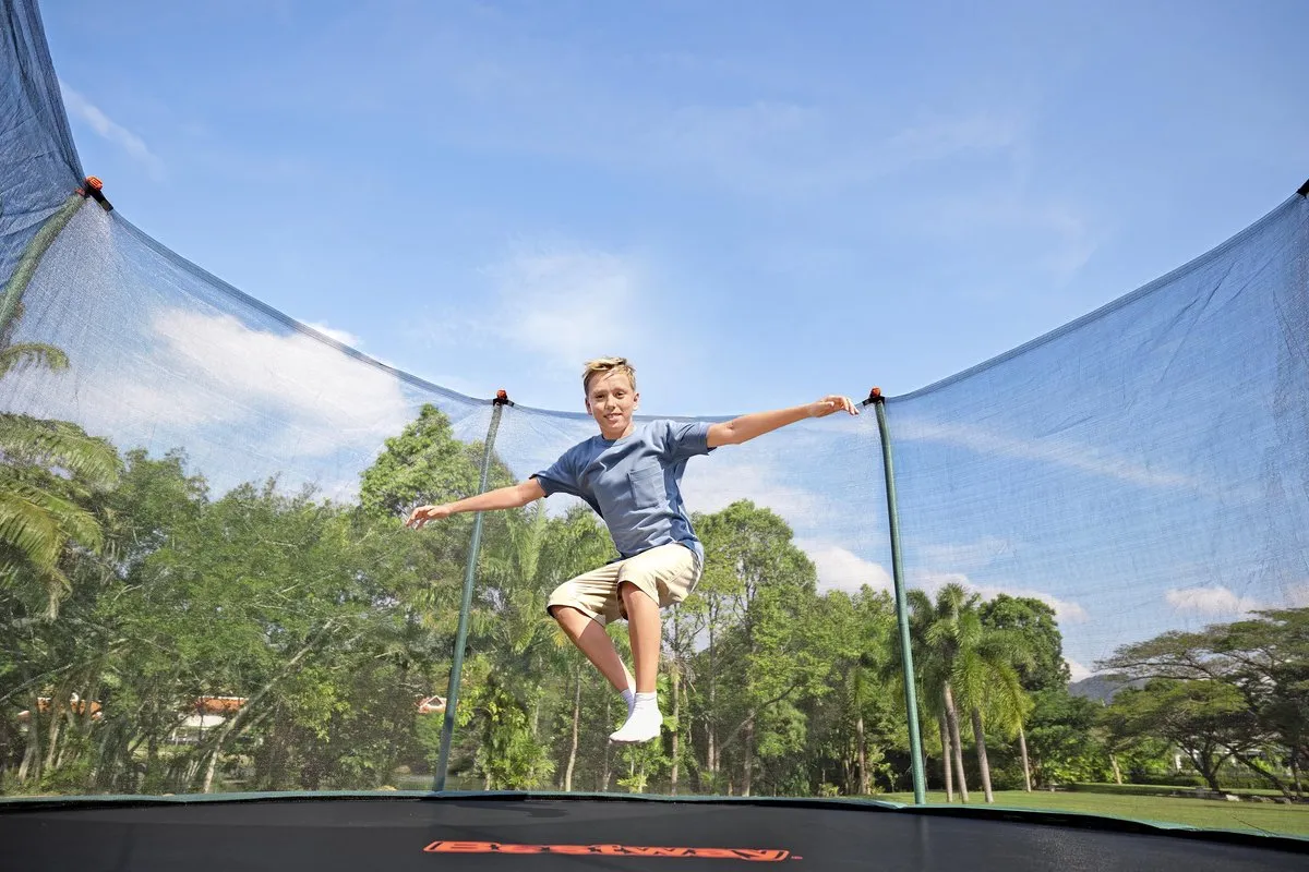 Bestway Xtreme Air 427cm Buitentrampoline - Zwart/Groen