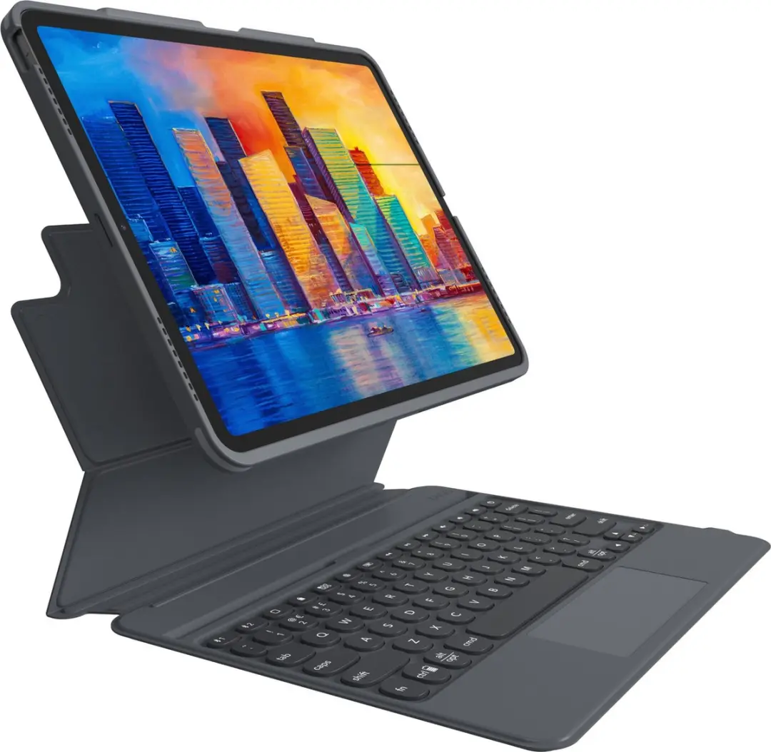 ZAGG Pro Keys Bluetooth Keyboard Case TrackPad iPad Pro 12.9 2022