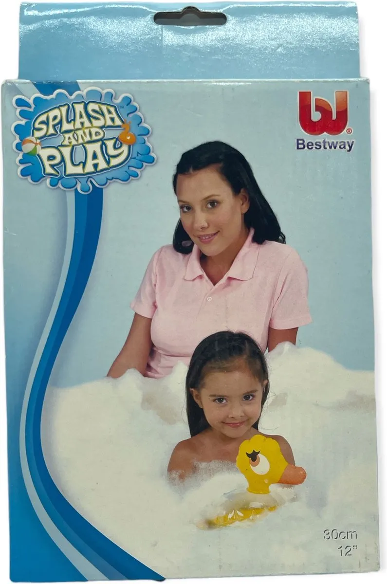 Bestway Opblaasbare Mini Eend 29cm - Doorzichtig