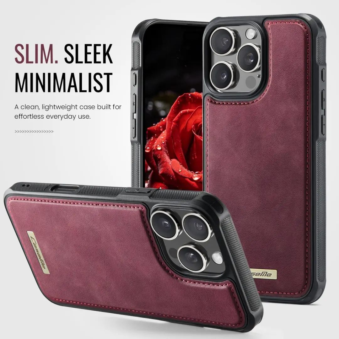 CaseMe C69 Hoesje iPhone 16 Pro Max - MagSafe Rood