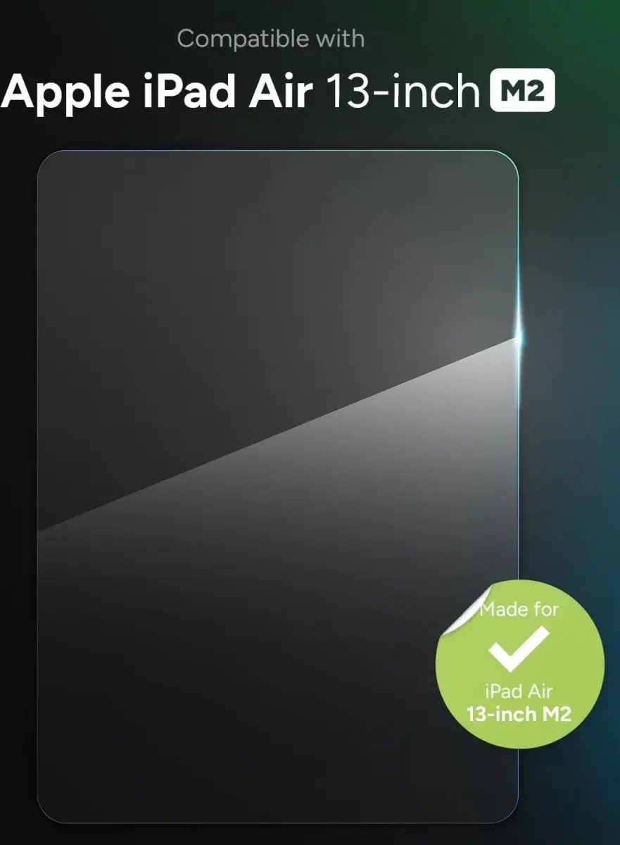 ZAGG InvisibleShield Glass Elite iPad Air 13 (2024) Schermbeschermer - Clear
