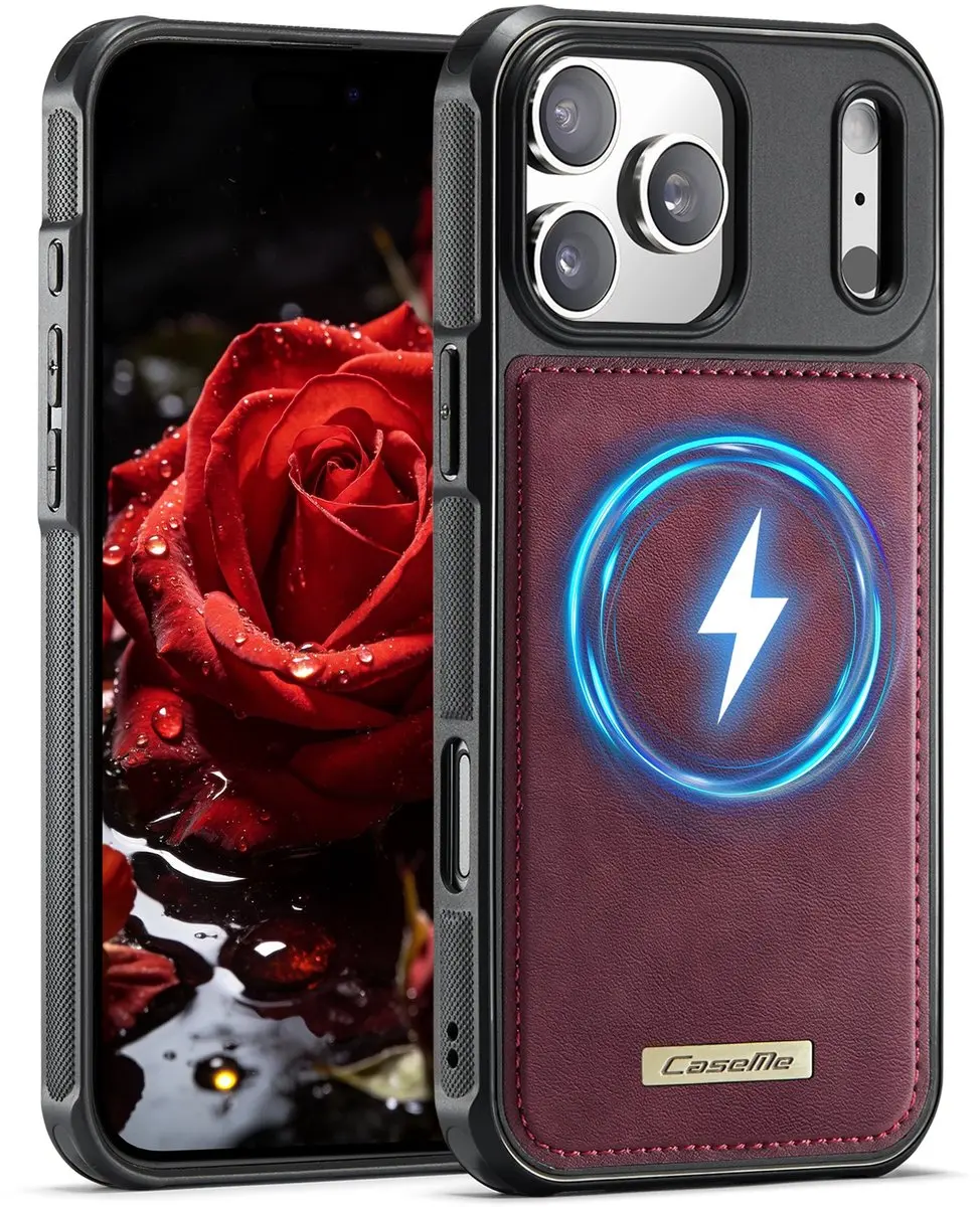 CaseMe C69 Leather Back Cover iPhone 17 Pro Max