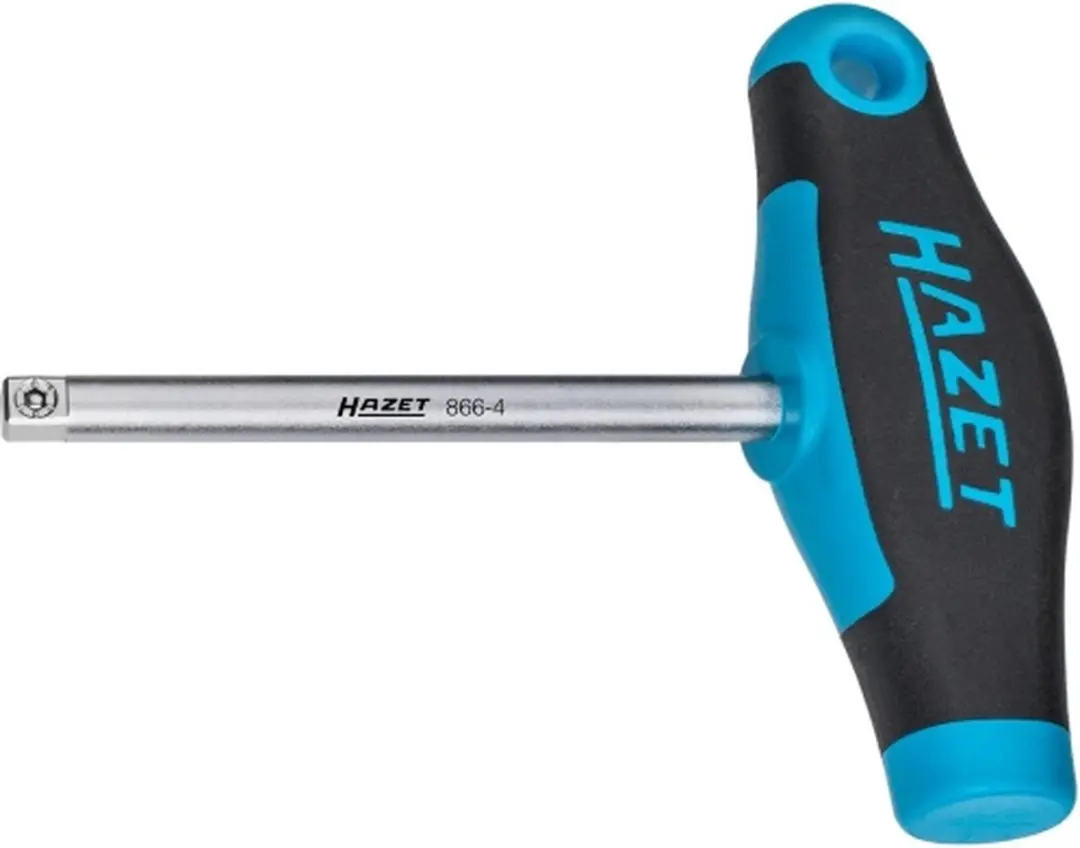 Hazet Handgreep 1/4" - Blauw/Zwart - afbeelding 3 van 4