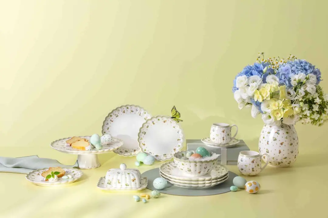 Villeroy & Boch Butterdose Easter Delight 18,4x15,8x8,8cm - Gekleurd