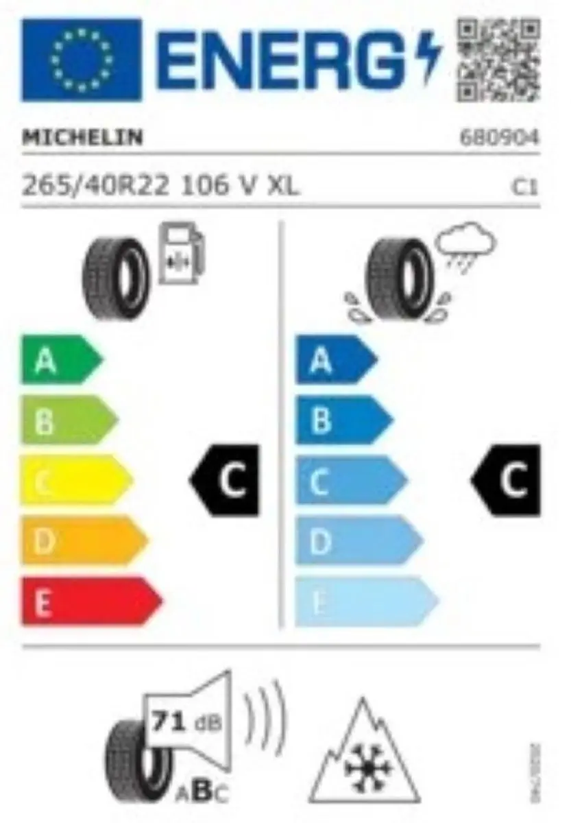 Michelin Pilot Alpin 5 SUV 265/40 R22 106V XL